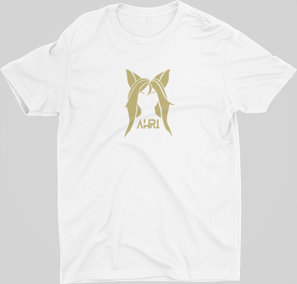 League of Legends Ahri T-Shirt | LoL Moba Game | Multiplayer | Gamer cadeau | Unisex Maat M Wit